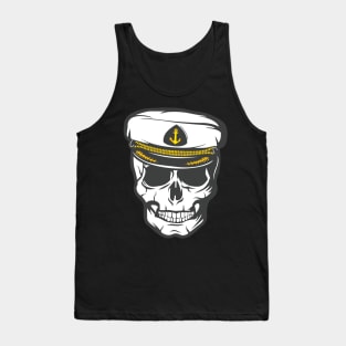 Sailor - Skull - Cap Tank Top